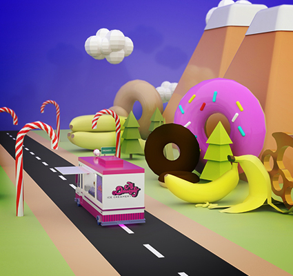 Dreamery Ice Creamery Concept