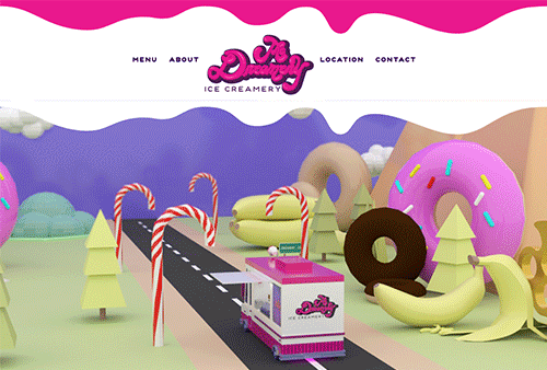 Web Design animation