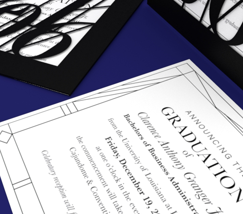 Senior Graduation Announcement