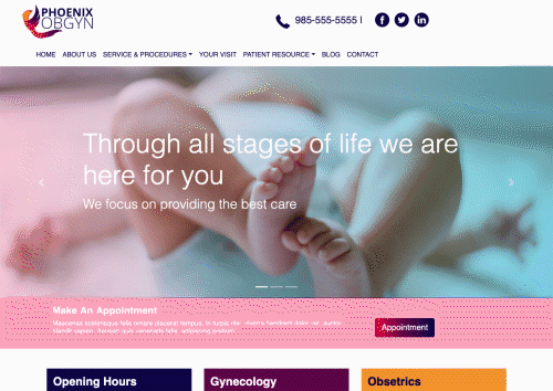 Phoenix OBGYN Web Design